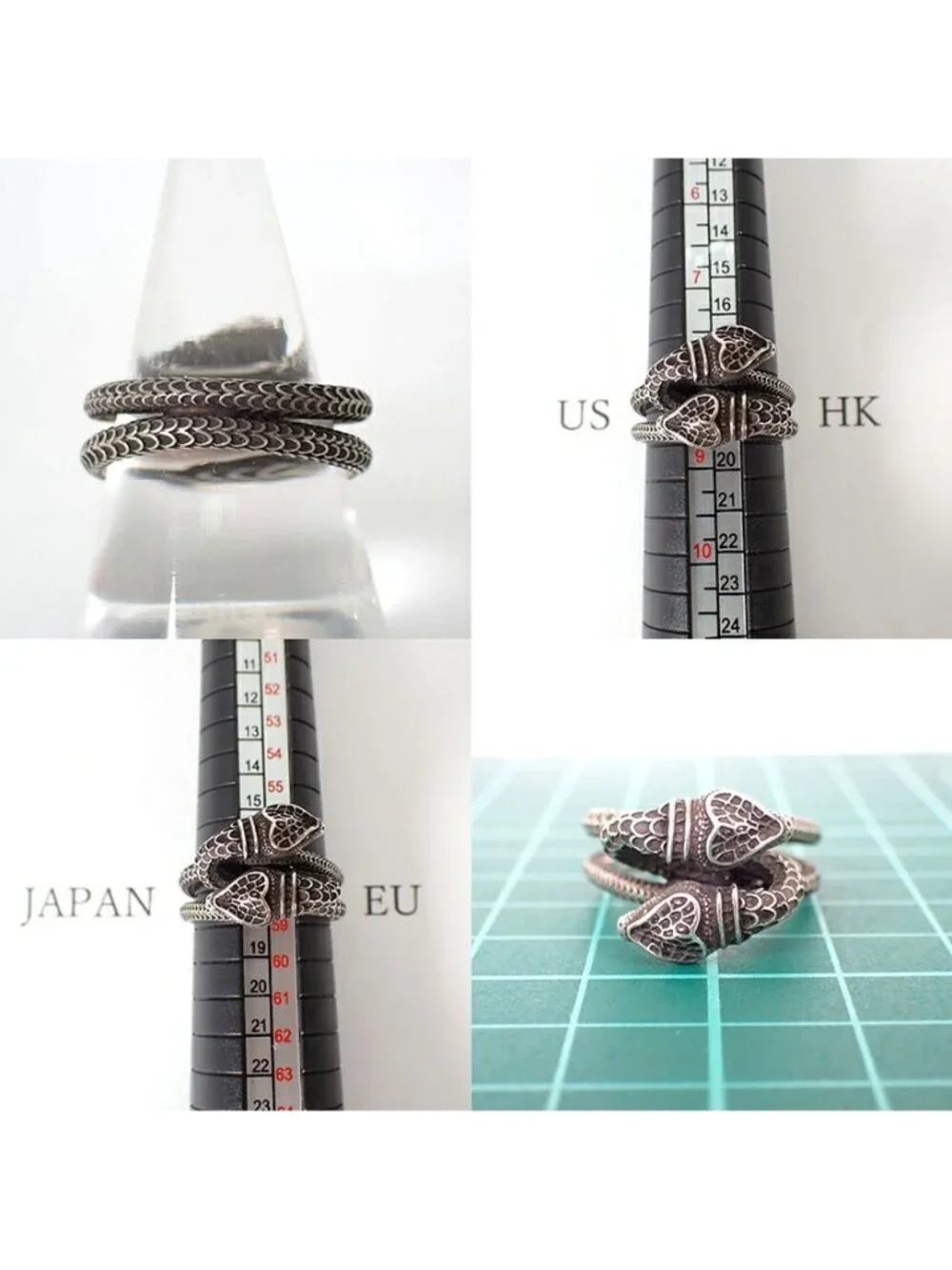 Gucci 925 Garden Snake Ring
